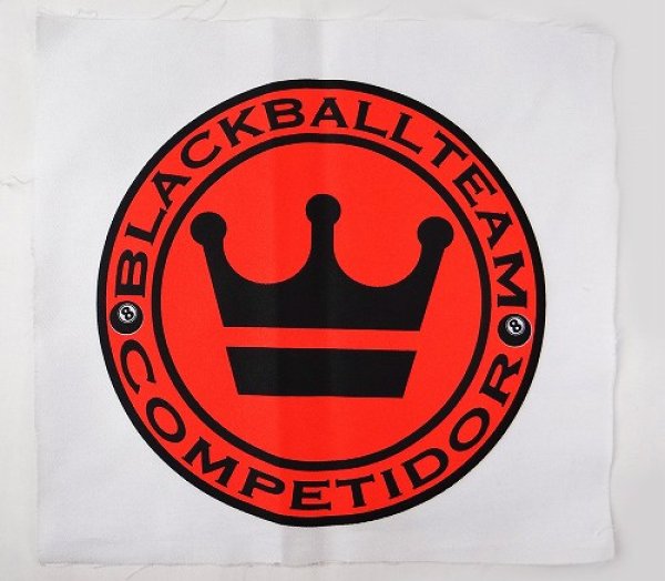 Photo1: BLACK BALL Patch (1)