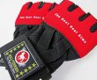 Photo1: BULLTERRIER Boxing Glove Wrap Black/Red (1)