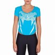 Photo1: VENUM Lady's T-shirt Assault Blue  SALE (1)