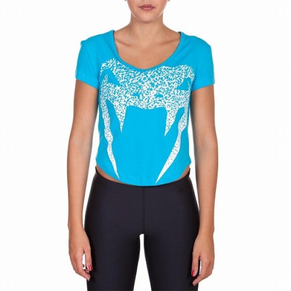 Photo1: VENUM Lady's T-shirt Assault Blue  SALE (1)