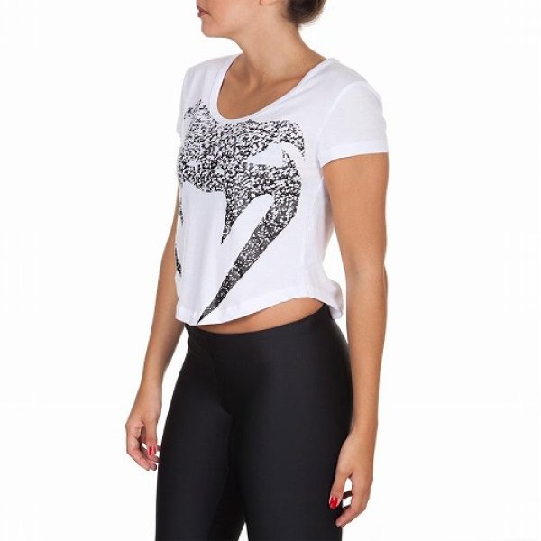 Photo2: VENUM Lady's T-shirt Assault White  SALE (2)