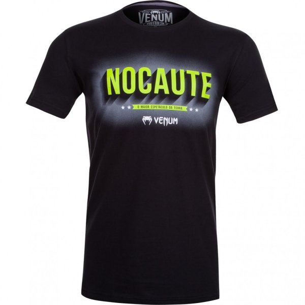 Photo1: VENUM T-shirt Nocaute black (1)