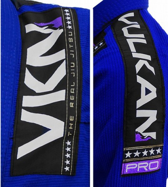 Photo2: VULKAN Jiu Jitsu Gi VKN PRO Female Blue (2)