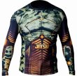 Photo1: Jitsu Ras guard Camo soldier long-sleeved  Black (1)