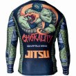 Photo2: Jitsu Rashguard Graptile long-sleeved Black (2)