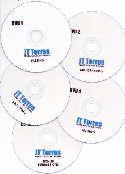 Photo3: DVD Passing, Back Takes & Finishes 4 DVD Set with JT Torres  SALE (3)