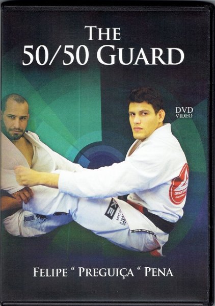 Photo1: The 50/50 Guard 2 DVD Set by Felipe "Preguica" Pena  SALE (1)