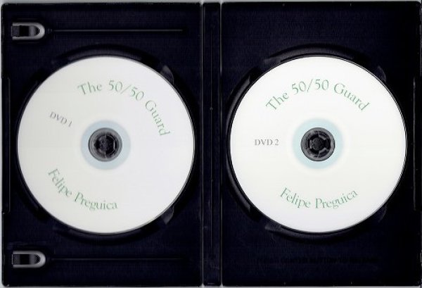 Photo2: The 50/50 Guard 2 DVD Set by Felipe "Preguica" Pena  SALE (2)