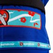 Photo4: HAYABUSA Jiu Jitsu Gi SHINJU PEARL WAVE  FEMALE BLUE (4)