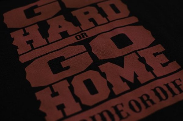 Photo4: PRIDE or DIE T-Shirt STATE of MIND Black (4)