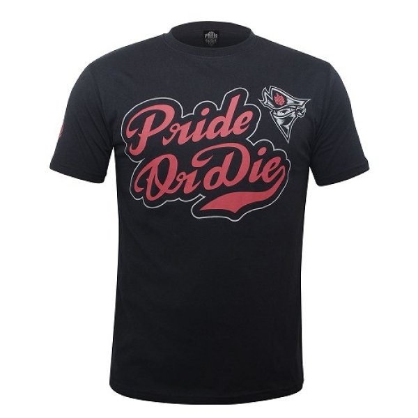 Photo1: PRIDE or DIE T-Sirt No Rules Black (1)