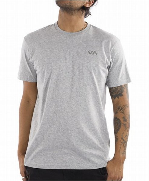 Photo1: RVCA T-Shirt Balance Arc Performance Gray (1)