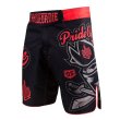 Photo1: PRiDEorDiE   Fight Shorts "NO RULES" Black (1)