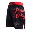 Photo2: PRiDEorDiE   Fight Shorts "NO RULES" Black (2)