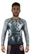 Photo1: KEIKO Rashguard  SPARTA Long Sleeve Gray (1)