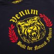 Photo4: VENUM T-Shirt NATURAL FIGHTER -BEAR- Black (4)