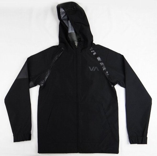 Photo1: RVCA Jacket GRAPPER Black (1)