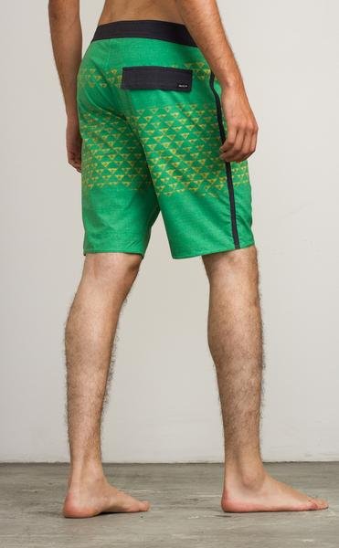 Photo3: RVCA Board  Shorts MAKUA TRUNK Green  SALE (3)