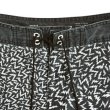 Photo4: RVCA Board  Shorts LEINES Black  SALE (4)