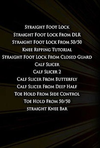 Photo2: DVD IBJJF LEGAL FOOTLOCKS  BY JOSE VARELLA “Z”  SALE (2)