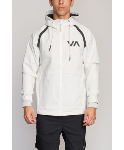 Photo1: RVCA GRAPPLER2 JACKET White (1)