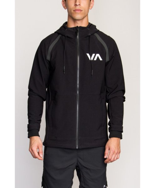 Photo1: RVCA GRAPPLER2 JACKET Black (1)