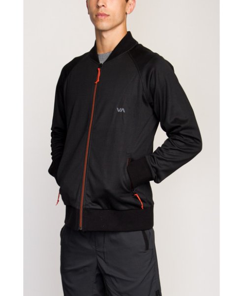 Photo1: RVCA JACKET Tempo Black (1)