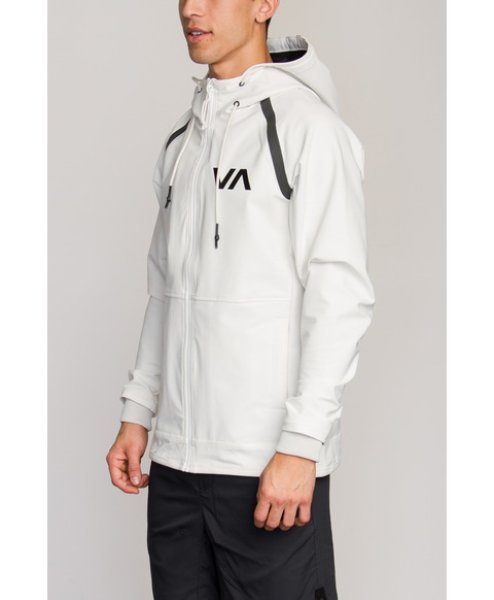 Photo2: RVCA GRAPPLER2 JACKET White  SALE (2)
