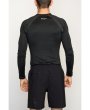 Photo3: RVCA COMPRESSION LONG SLEEVE  Black (3)