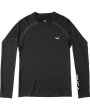 Photo4: RVCA COMPRESSION LONG SLEEVE  Black (4)