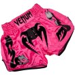 Photo1: VENUM Muay Thai Shorts Bangkok Inferno Pink/Black (1)