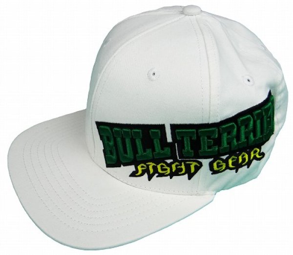 Photo1: BULLTERRIER Cap BRAZIL White (1)