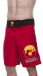 Photo1: DRAGAO Fight Shorts  LOGOS Red (1)