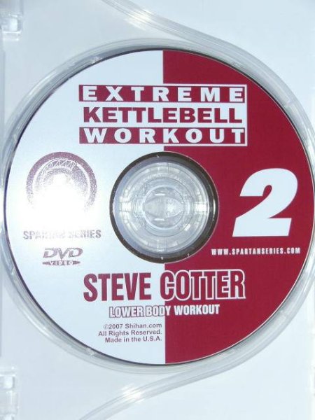 Photo3: DVD Steve Cotter Extreme KETTLEBELL Workout 4 disc sets  SALE (3)
