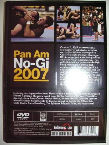 Photo2: DVD 2007 Pan American No-Gi Championship  SALE (2)