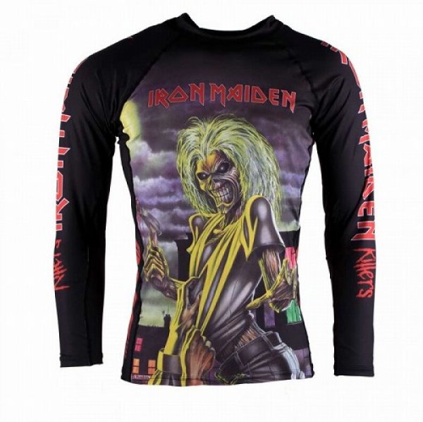 Photo1: Tatami Rashguard Tatami x Iron Maiden Killers Long Sleeve (1)