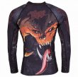 Photo2: Tatami Rashguard Long Sleeve BALROG Black (2)