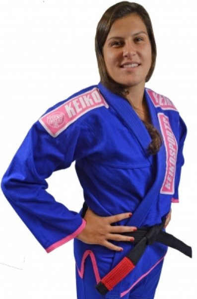 Photo2: KEIKO Jiu Jitsu Gi New Feminino Blue (2)