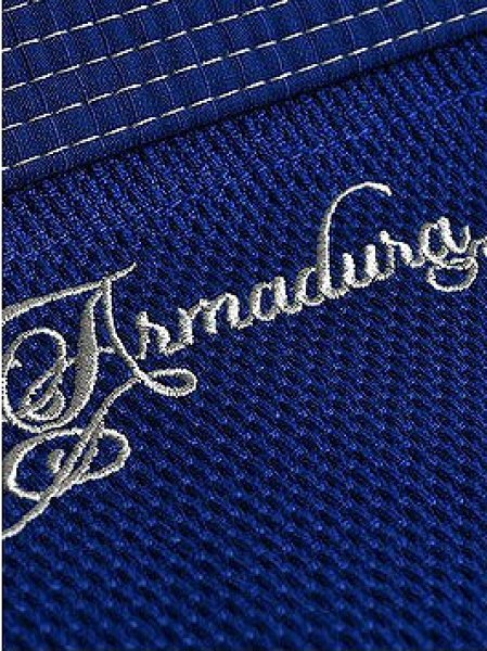Photo4: Grips Jiu-jitsu Gi ARMADURA Blue (4)