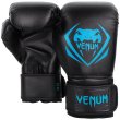 Photo2: VENUM Boxing Gloves Contender Black/Blue Ocean (2)