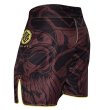 Photo2: PRIDE or DIE Fight Shorts BROTHERHOOD Brown (2)