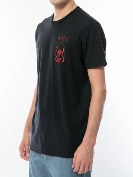 Photo2: RVCA T-shirt BARRY BIGHEAD STD Black  SALE (2)