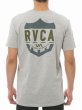 Photo3: RVCA T-Shirt  SHIELD Gray (3)