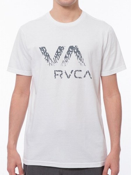 Photo1: RVCA T-Shirt ANCELL VA White (1)