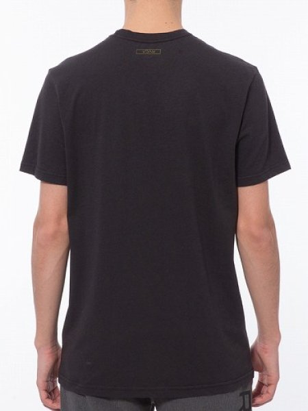Photo3: RVCA T-Shirt Context Black  SALE (3)