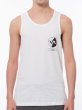 Photo1: RVCA Tank Top CONTEXT White (1)