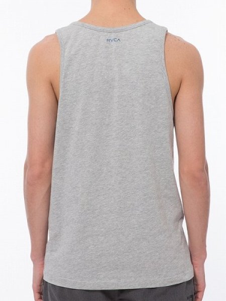 Photo3: RVCA Tank Top VA BANNER Gray  SALE (3)
