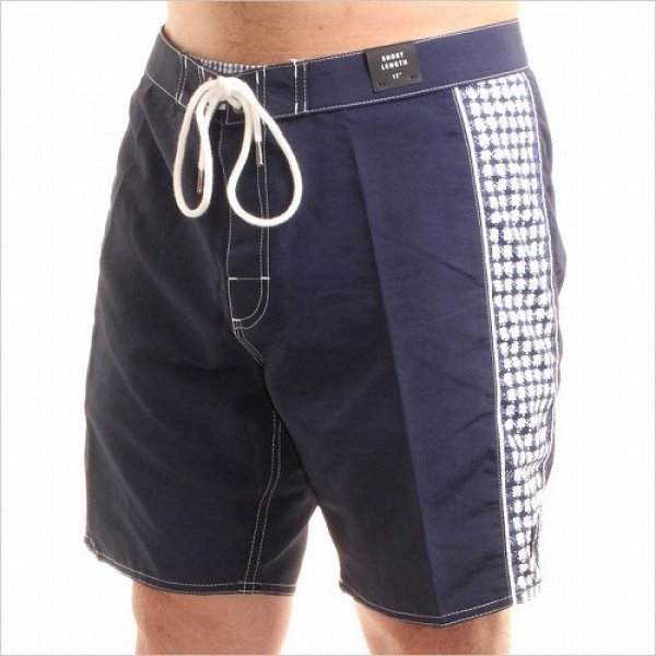 Photo1: RVCA Board  Shorts NO WAVE COMPILATION Navy (1)