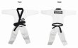 Photo4: BLACK BULL Jiu Jitsu gi for 12 inch Figures (4)