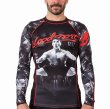 Photo1: FUSION Rash Guard Blood Sport Long Sleeve Black (1)